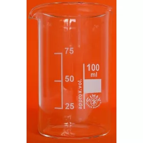 Főzőpohár csőrös magas 100ml
