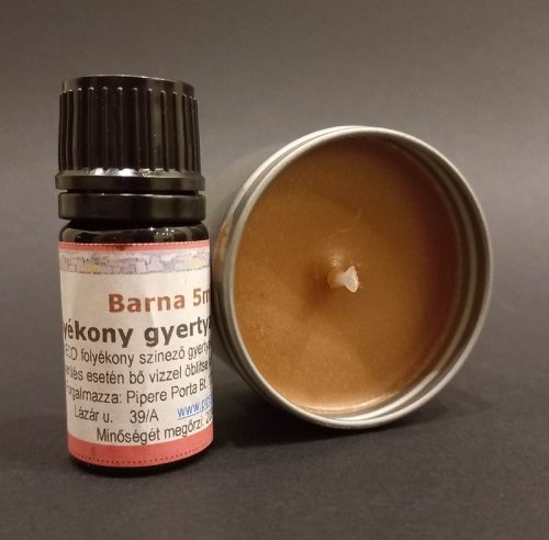 Gyertya színező Barna    5ml