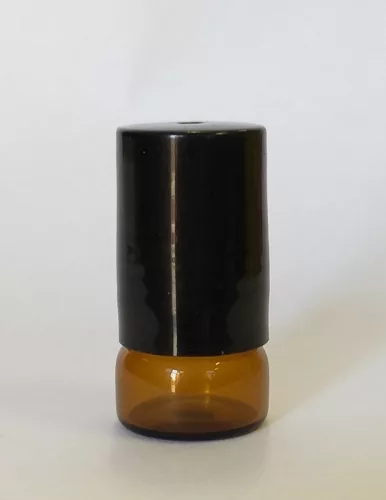 Roll-on barna üveg FÉM golyós 1ml