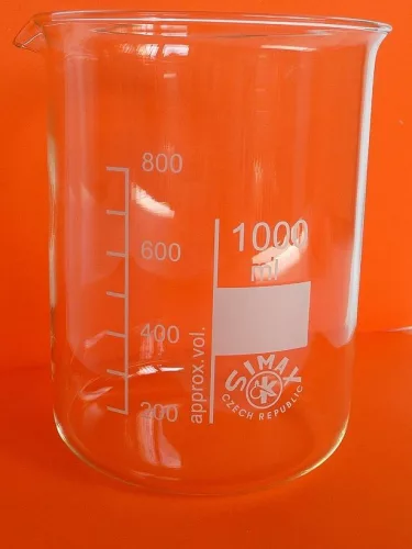Főzőpohár csőrös alacsony 800ml