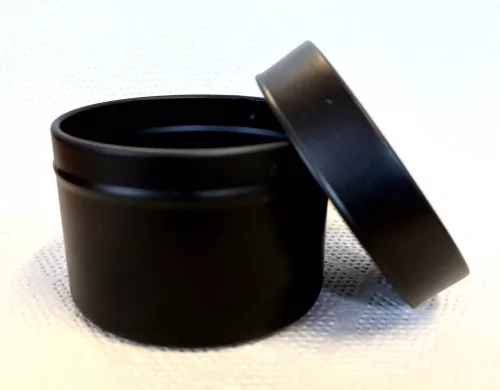 Fém tégely 100ml (Fekete)