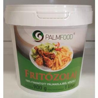   Pálmaolaj (pálmazsír) fritőzolaj nem hidrogénezett 1l (Palmfood) 