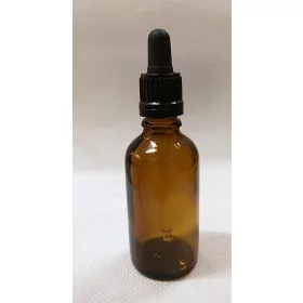 Patikai pipettás barna üveg 100ml-es (FEKETE)