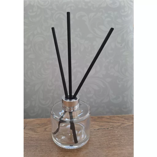 Diffúzor üveg "kerek" 100ml - ezüst