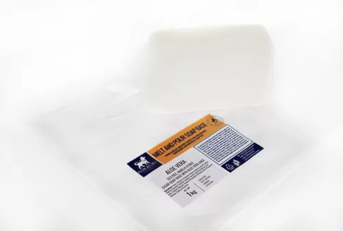 Melt & Pour szappanalap Forbury Aloe Vera átlátszó 12kg