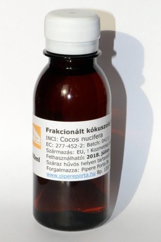 Frakcionált kókuszolaj (Ph.Eur) gyógyszerkönyvi 100ml