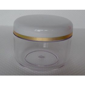 Kozmetikai tégely SAN víztiszta 50ml