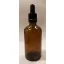 Patikai pipettás barna üveg 50ml-es (FEKETE)