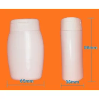 Kozmetikai flakon ovális 100ml