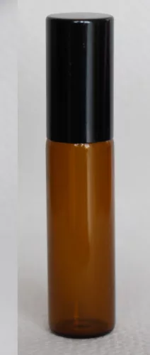 Roll-on barna üveg FÉM golyós 5ml