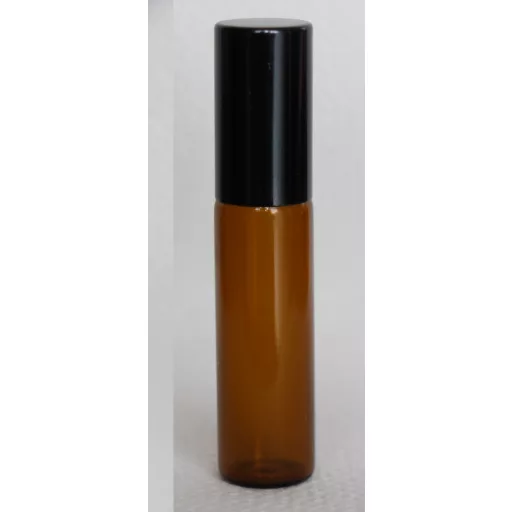 Roll-on barna üveg FÉM golyós 5ml