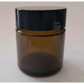 Patikai üvegtégely FEKETE tetővel 15ml