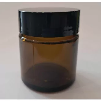 Patikai üvegtégely FEKETE tetővel 15ml
