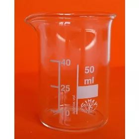 Főzőpohár csőrös alacsony 50ml