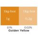 Gyertya színező Arany sárga (Golden Yellow) 5ml
