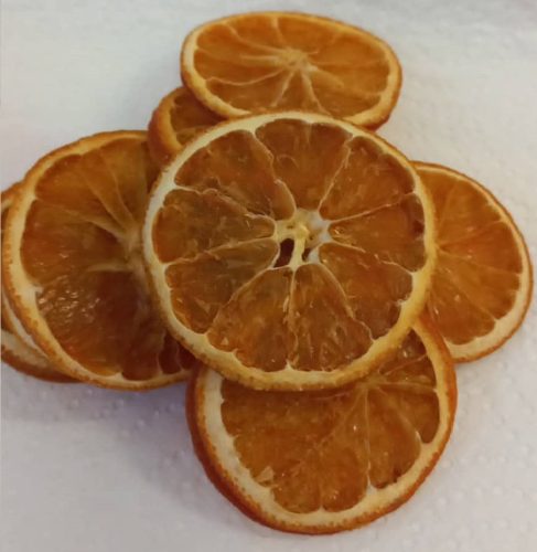Szárított narancskarika 6db