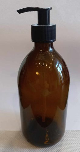 Patikai PUMPÁS barna üveg 500ml-es 28mm-es (fekete)