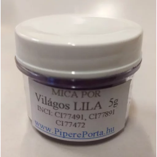 Mica por világos lila 5g
