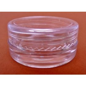 Kozmetikai tégely víztiszta 5ml-es