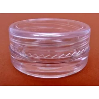 Kozmetikai tégely víztiszta 5ml-es