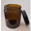 Patikai üvegtégely FEKETE tetővel 180ml