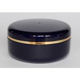 Kozmetikai tégely SAN KÉK arany dísszel 100ml