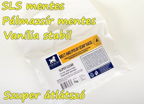 Melt & Pour szappanalap Forbury Szuper átlátszó 1kg