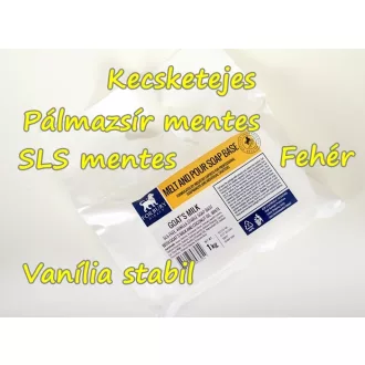 Melt & Pour szappanalap Forbury Kecsketejes fehér 1kg