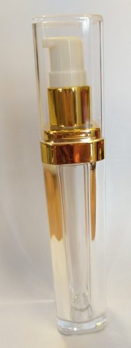 Krémes pumpás arany műanyag 50ml