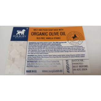 Melt & Pour szappanalap Forbury  Olívaolajos 1kg