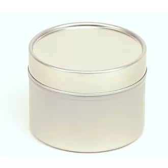 Fém tégely 100ml (ezüst)