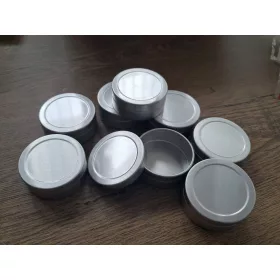 Alu tégely nem csavaros tetővel 1 csomag (10db)
