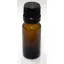 Patikai barna üveg 10ml-es cseppentős kupakkal (FEKETE)
