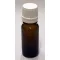 Patikai barna üveg 5ml-es cseppentős kupakkal (fehér)