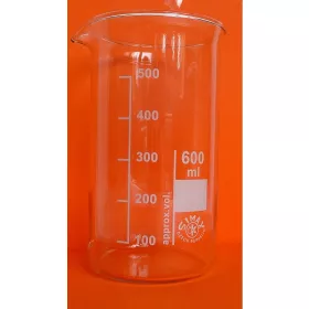 Főzőpohár csőrös magas 600ml
