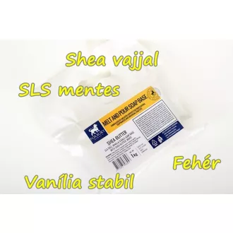 Melt & Pour szappanalap Forbury Shea vajjal fehér 12kg