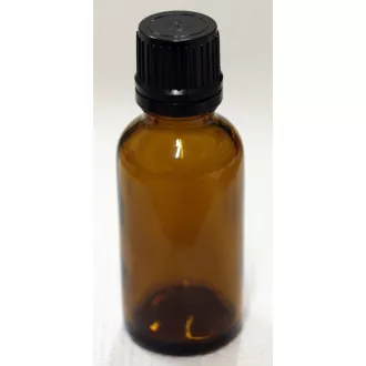   Patikai barna üveg 30ml-es cseppentős kupakkal (FEKETE) (1tálca 104db)
