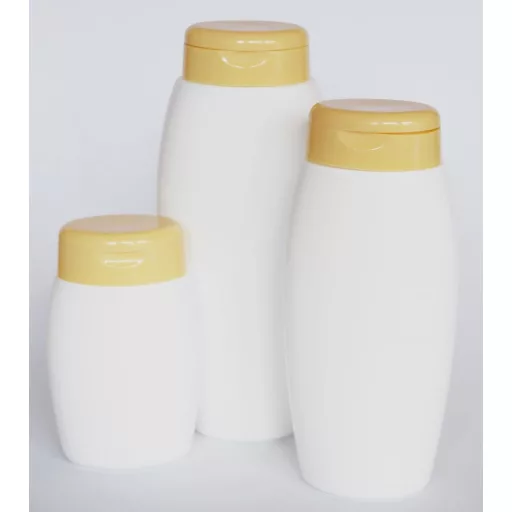 Kozmetikai flakon ovális 250ml