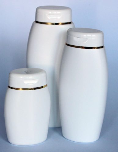 Kozmetikai flakon ovális 250ml