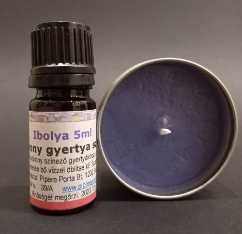 Gyertya színező ibolya (Violet) 5ml