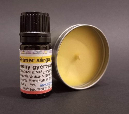 Gyertya színező Primer sárga (Primery Yellow) 5ml