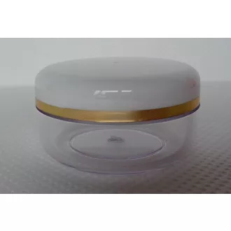 Kozmetikai tégely SAN víztiszta 30ml