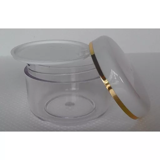 Kozmetikai tégely SAN víztiszta 30ml