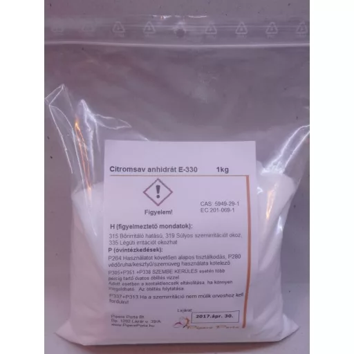 Citromsav anhidrát 1kg