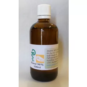 Gyógyszertári alkohol 96% (Etanol 96%) 100ml (Ph.Eur.9.0.)