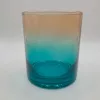 K10 012 narancssárga kék ombre – üvegtégely 180ml