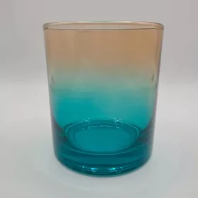 K10 012 narancssárga kék ombre – üvegtégely 180ml