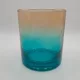 K10 012 narancssárga kék ombre – üvegtégely 180ml