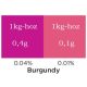 Gyertya színező Burgundi (Burgundy) 5ml