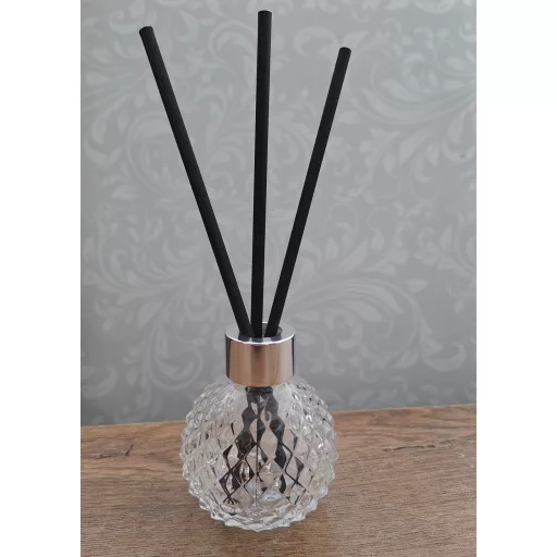 Diffúzor üveg "kristály" 100ml - ezüst